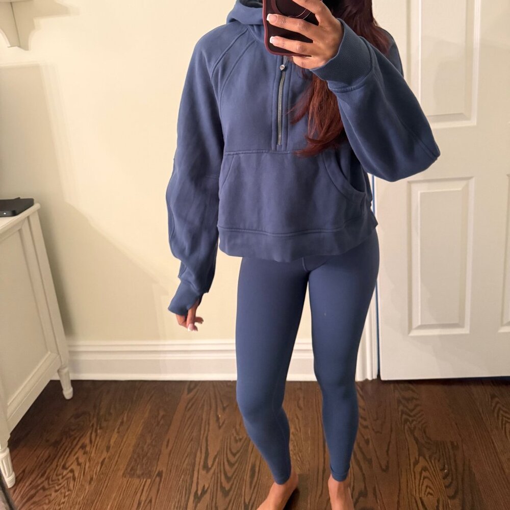 Lululemon Scuba Oversized Half-Zip Hoodie & Align Leggings